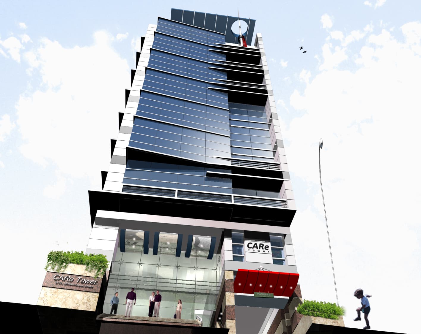 Care Tower, hospital project