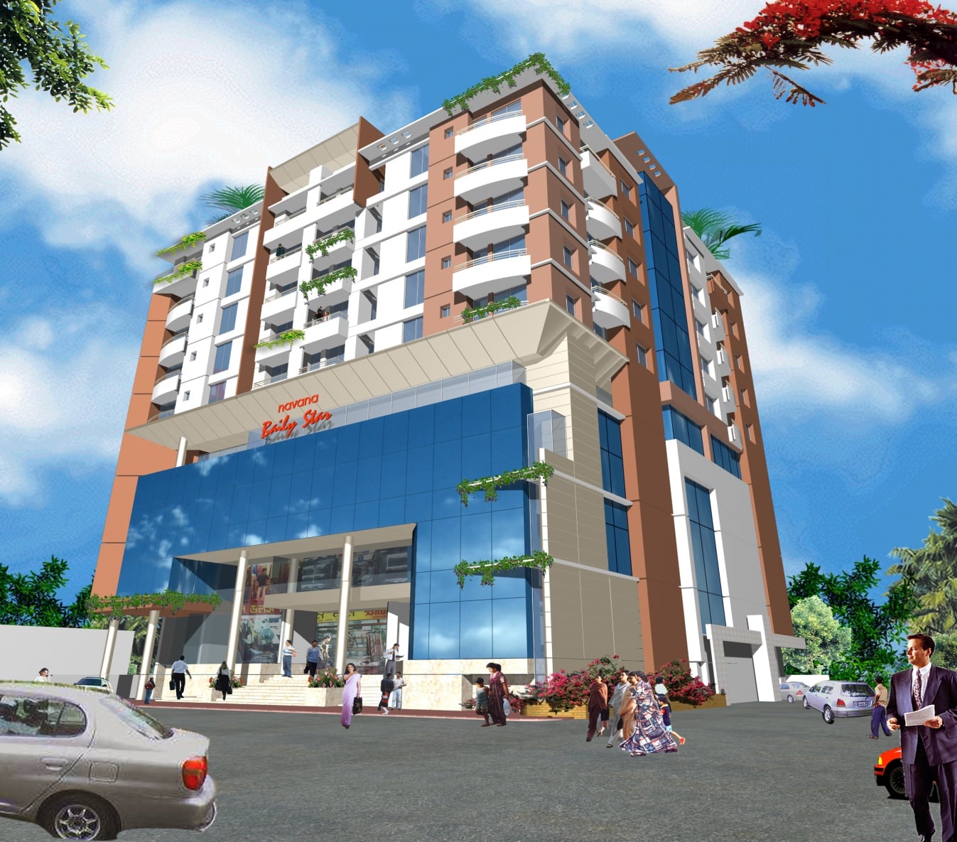 Navana Baily Star, residential project